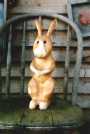 Yew wood Rabbit March 2002